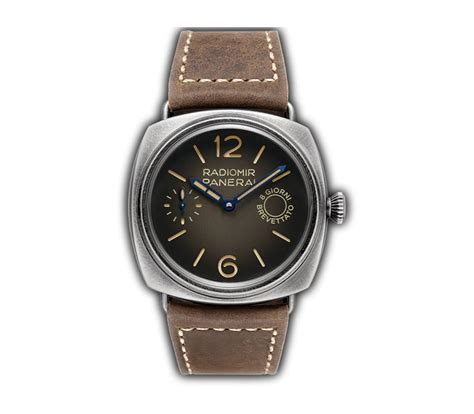 panerai brown gradient dial|Panerai Luminor Destro Otto Giorni PAM 1655 44mm Manual .